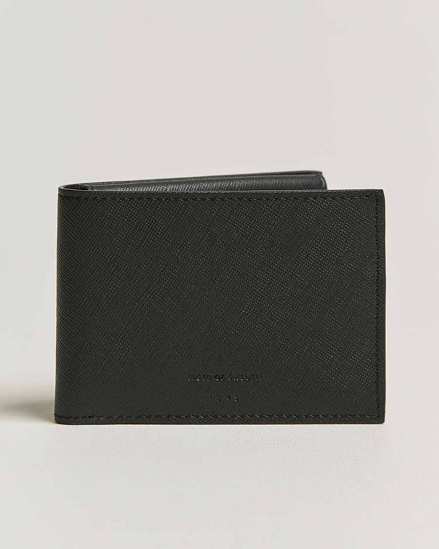 Herre | Tiger of Sweden Wivalius Leather Card Holder Black | Tiger of Sweden | Wivalius Leather Card Holder Black