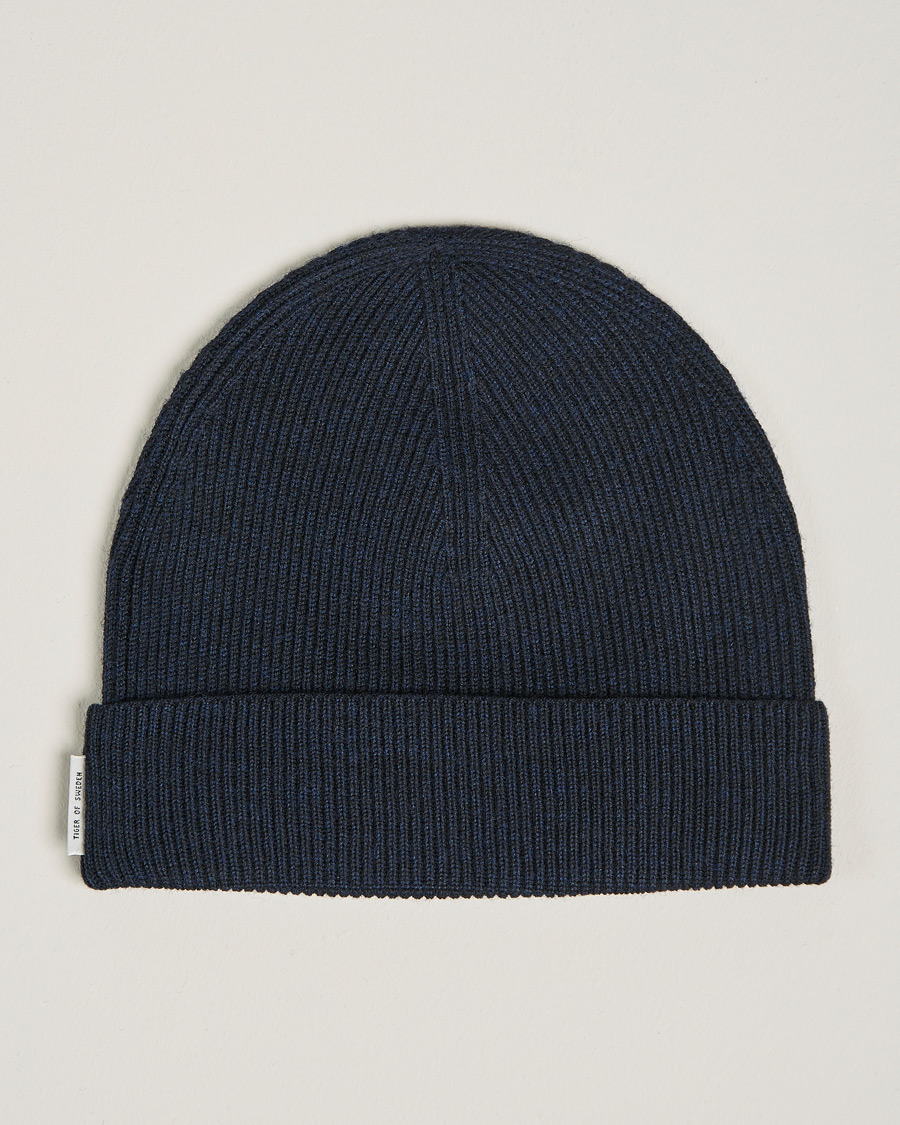 Herre | Tiger of Sweden Hedqvist Wool Beanie Ink | Tiger of Sweden | Hedqvist Wool Beanie Ink
