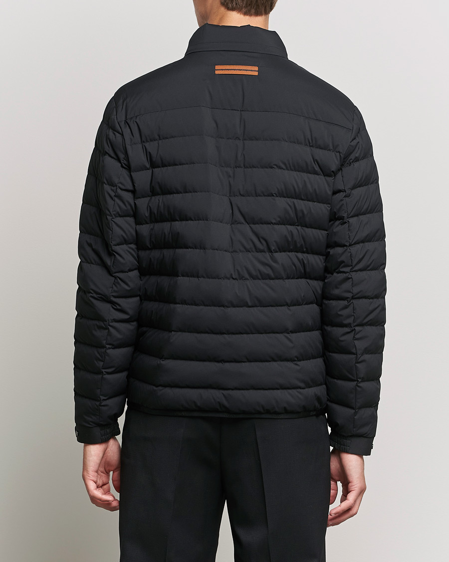 Herre | Jakker | Zegna | Lightweight Nylon Down Jacket Black
