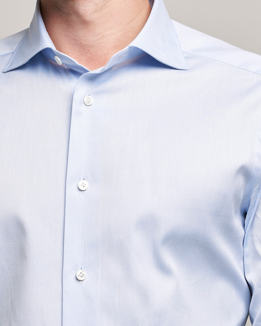 Herre | Skjorter | Zegna | Slim Fit Dress Shirt Light Blue