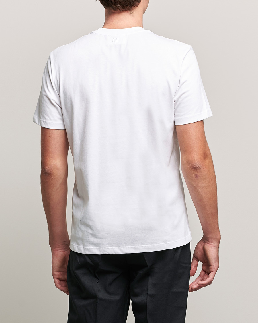 Herre | T-Shirts | AMI | Heart Logo T-Shirt White