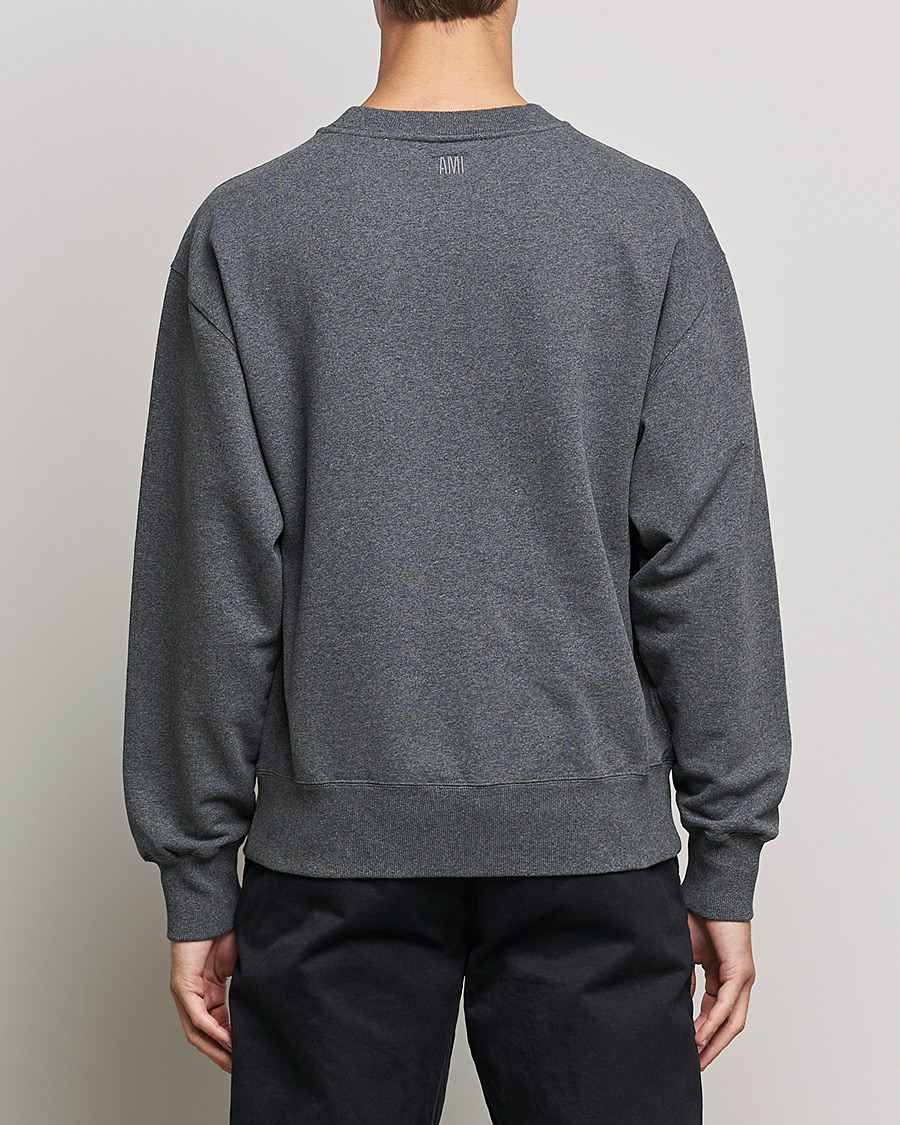 Herre | Trøjer | AMI | France Patch Sweatshirt Heather Grey