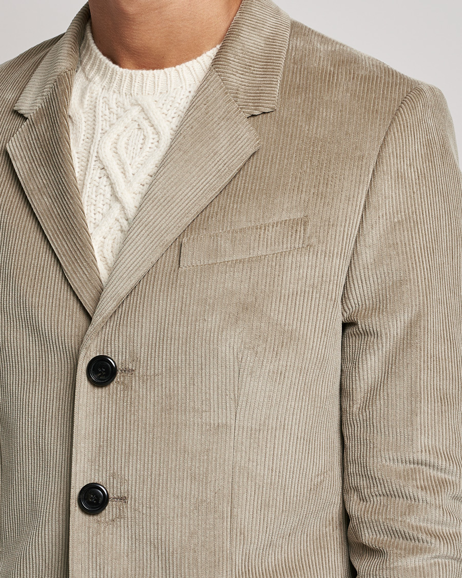 Herre | Blazere & jakker | AMI | Corduroy Blazer Beige