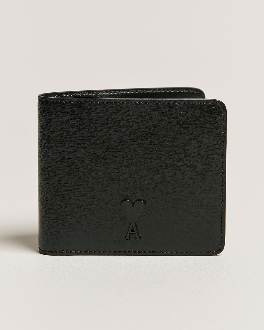 Herre | Tegnebog | AMI | Tonal Heart Logo Wallet Black