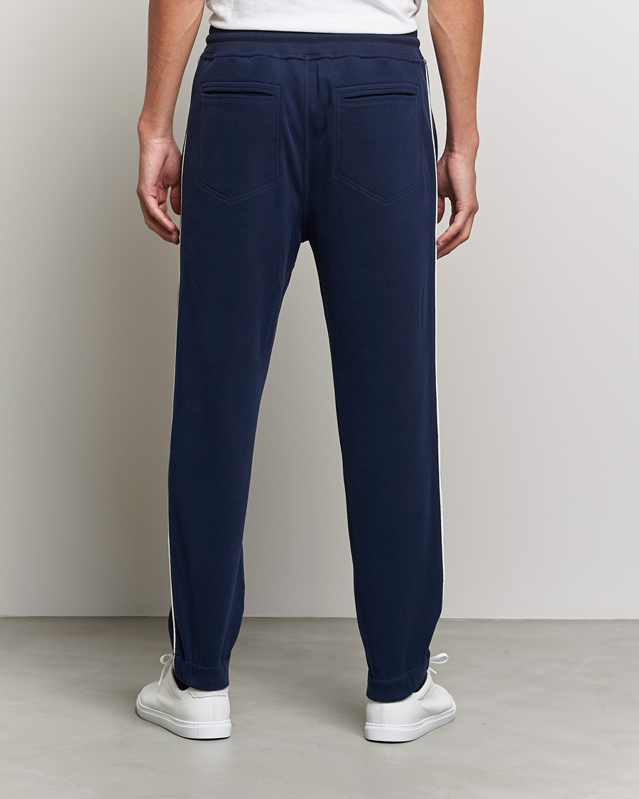 Herre | Bukser | Brunello Cucinelli | Soft Cotton Joggers Cobalt Blue