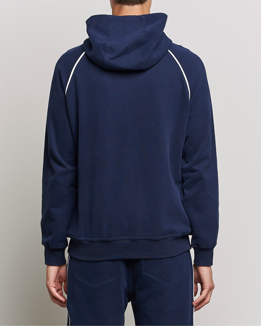 Herre | Trøjer | Brunello Cucinelli | Soft Cotton Zip Sweater Cobalt Blue