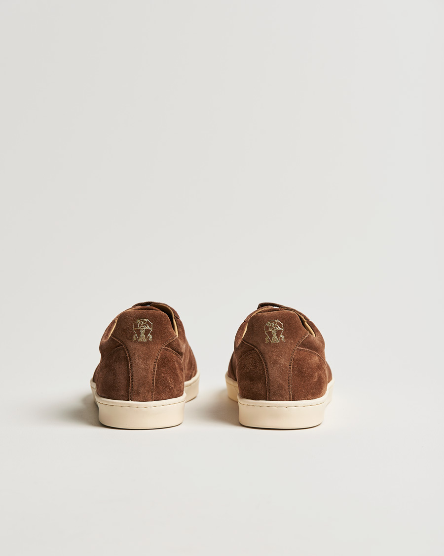 Herre | Brunello Cucinelli Low Sneaker Brown Suede | Brunello Cucinelli | Low Sneaker Brown Suede