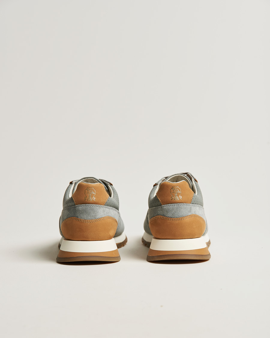 Herre | Brunello Cucinelli Running Sneaker Grey Suede | Brunello Cucinelli | Running Sneaker Grey Suede