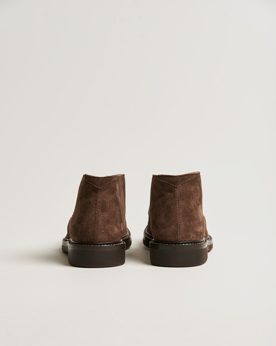 Herre | Brunello Cucinelli Desert Boot Dark Brown Suede | Brunello Cucinelli | Desert Boot Dark Brown Suede
