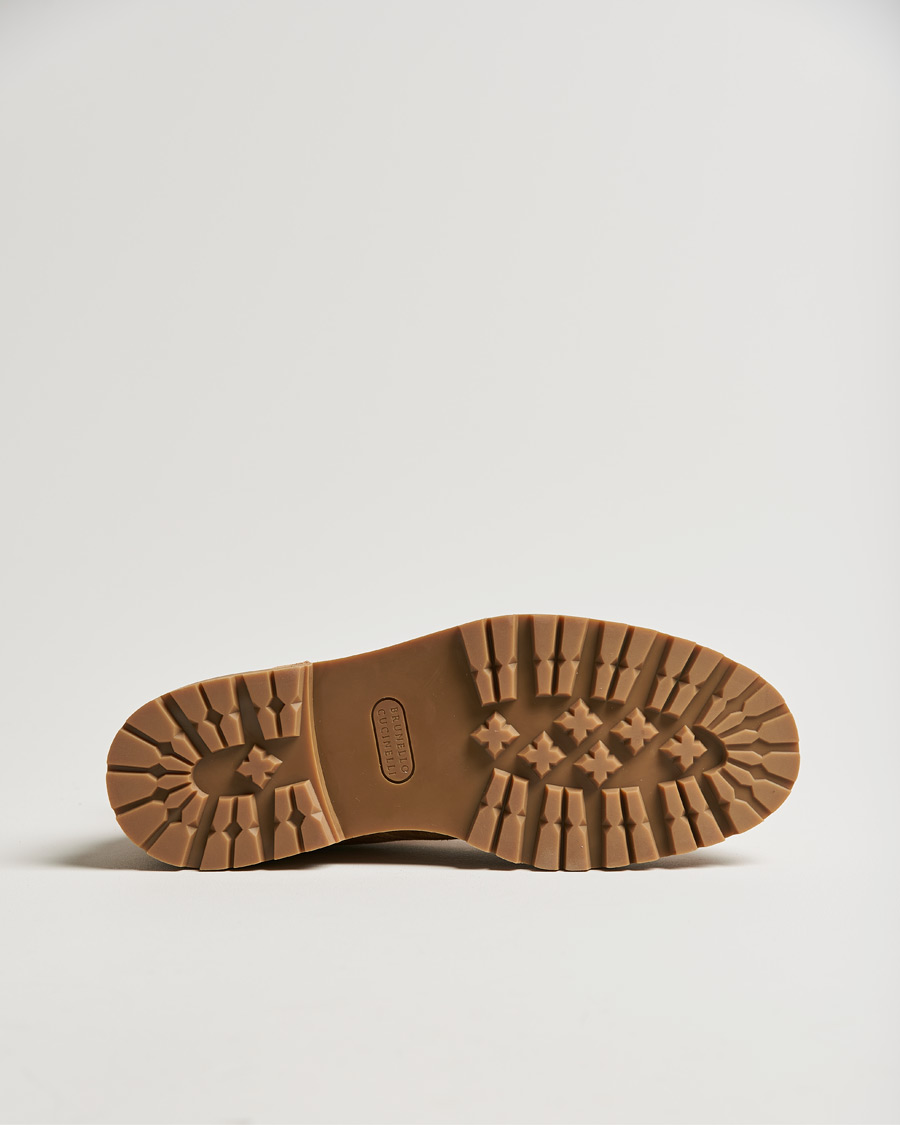 Herre | Brunello Cucinelli Plain Toe Boot Brown Suede | Brunello Cucinelli | Plain Toe Boot Brown Suede