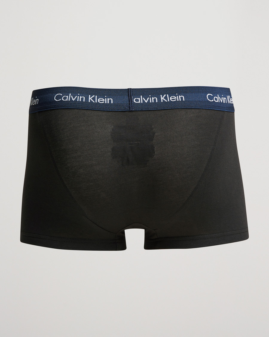 Herre | Calvin Klein | Calvin Klein | Cotton Stretch 3-Pack Low Rise Trunk Black