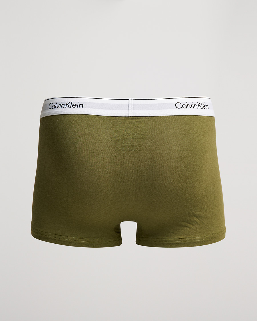 Herre | Undertøj | Calvin Klein | Cotton Stretch 3-Pack Trunk Beige/Black/Olive