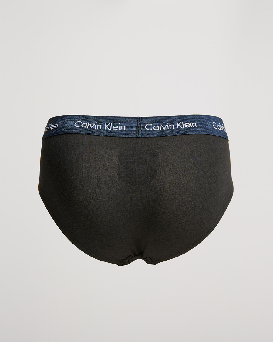 Herre | Calvin Klein | Calvin Klein | Cotton Stretch Hip Breif 3-Pack Black