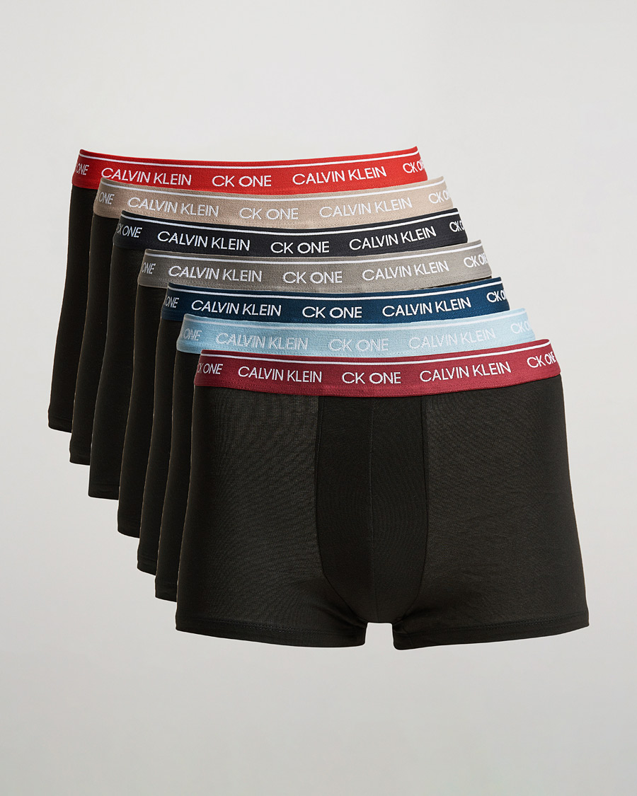 Herre | Undertøj | Calvin Klein | Cotton Stretch 7-Pack Trunk Black