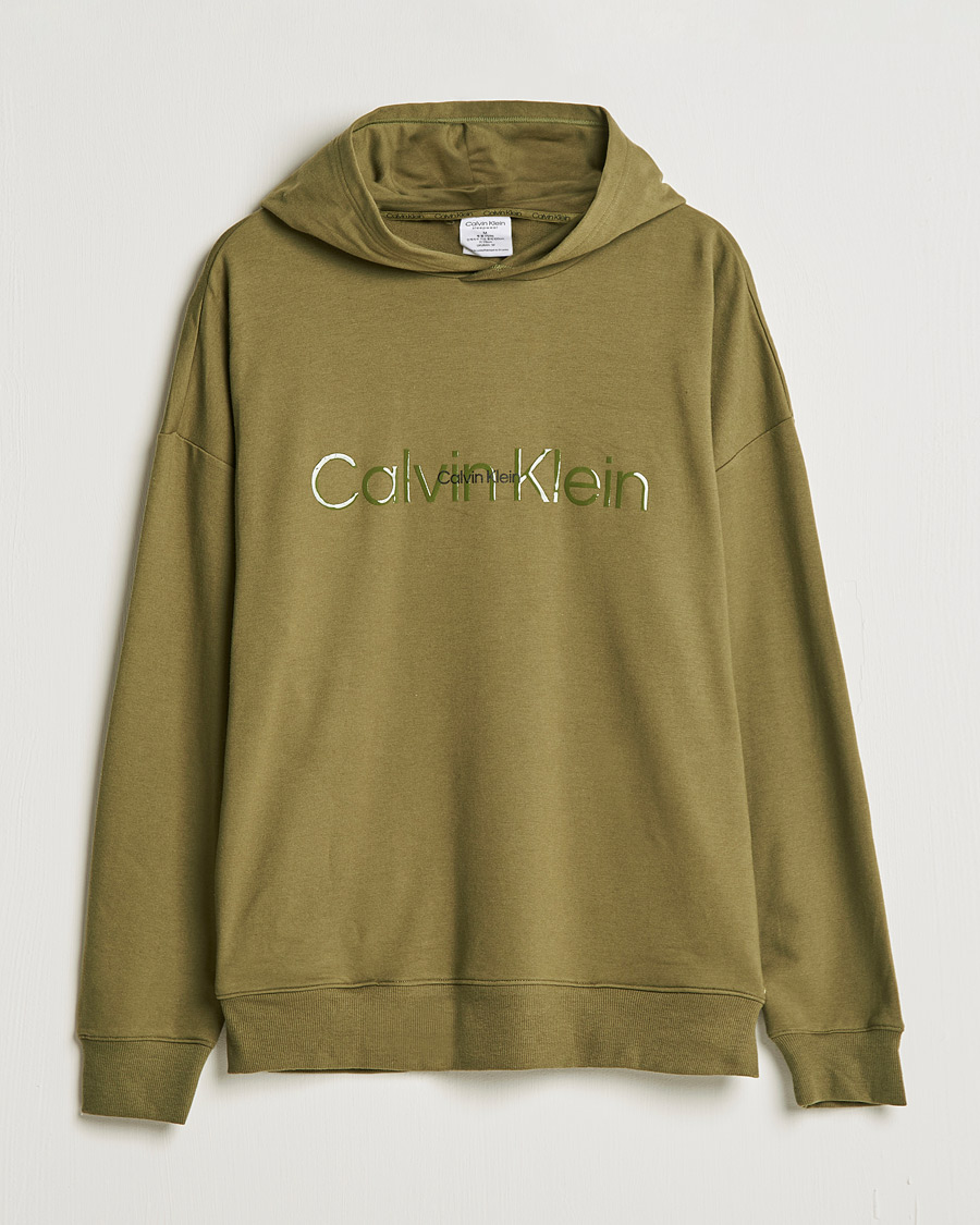 Herre | Trøjer | Calvin Klein | Loungewear Logo Hoodie Olive