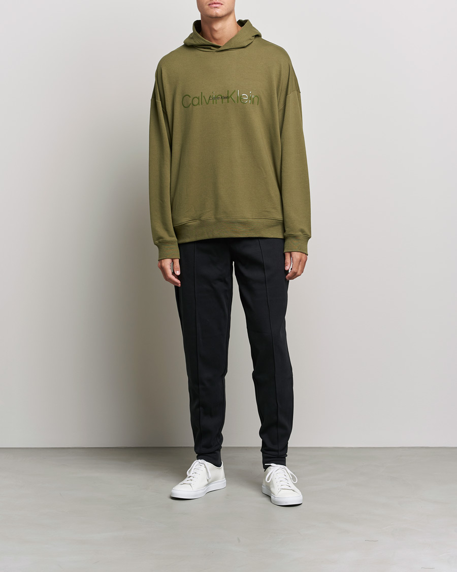 Herre | Trøjer | Calvin Klein | Loungewear Logo Hoodie Olive