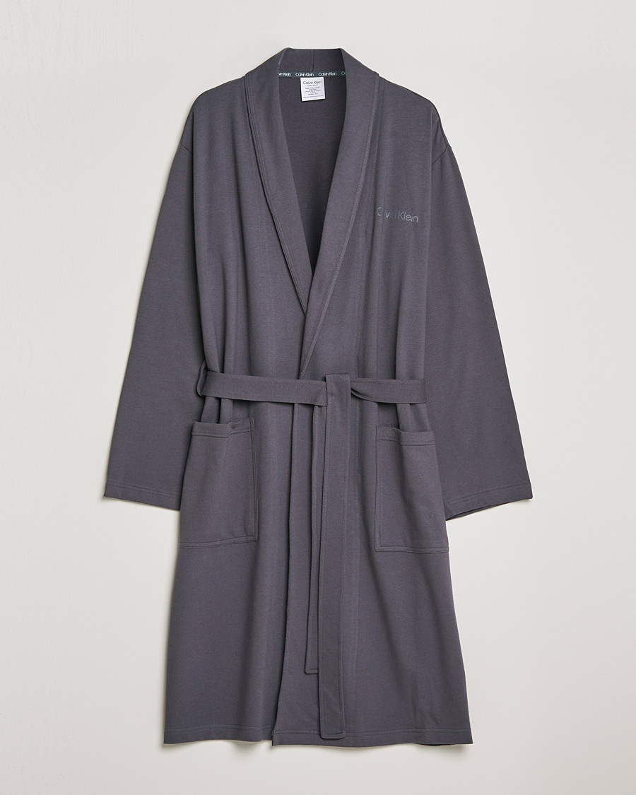 Herre | Pyjamas & Morgenkåber | Calvin Klein | Terry Robe Sleek Grey