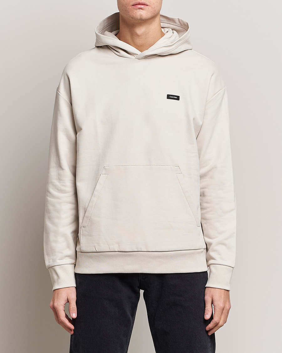 Herre | Trøjer | Calvin Klein | Cotton Comfort Hoodie Stony Beige