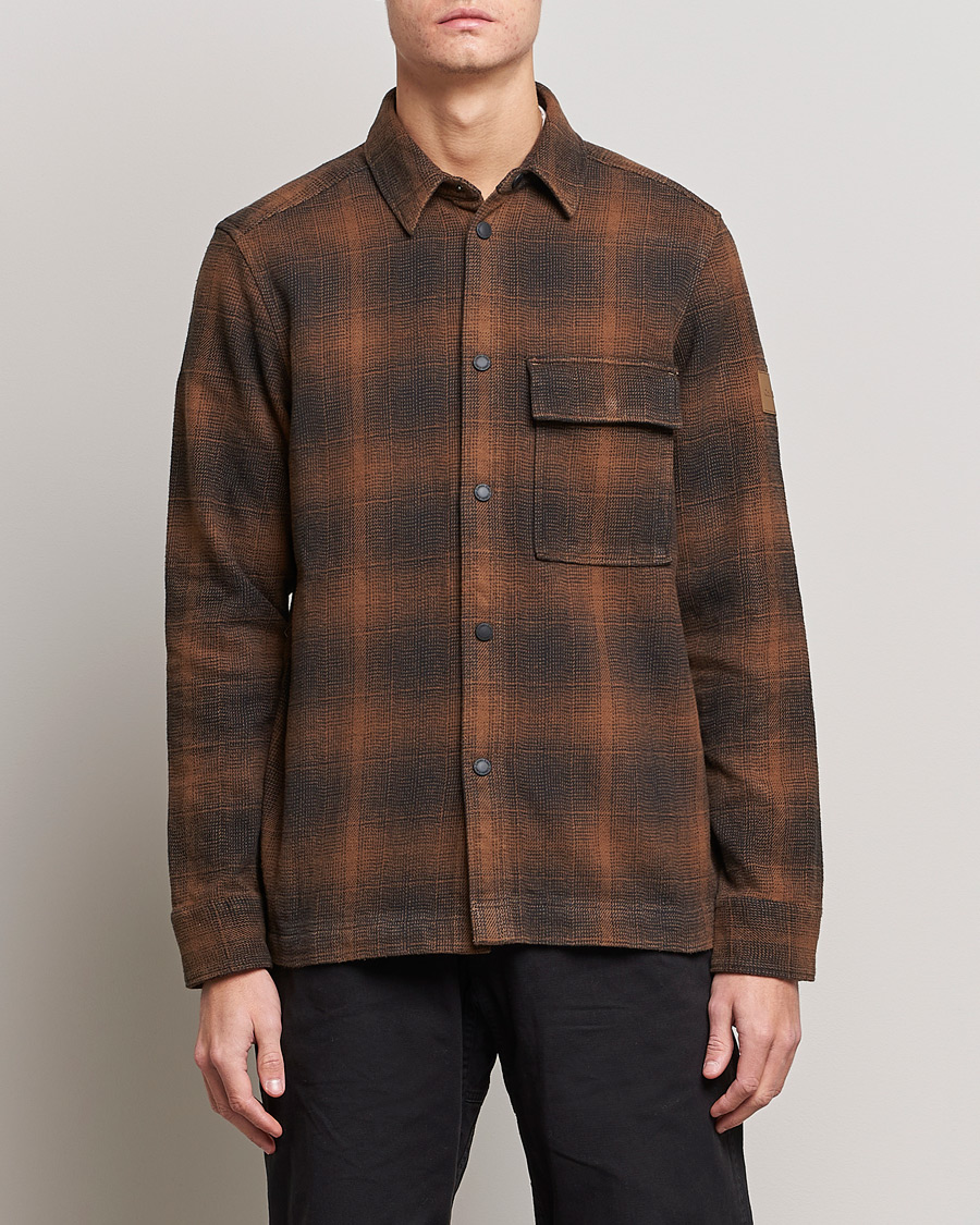 Herre | An overshirt occasion | Calvin Klein | Blurred Checked Overshirt Chester Brown