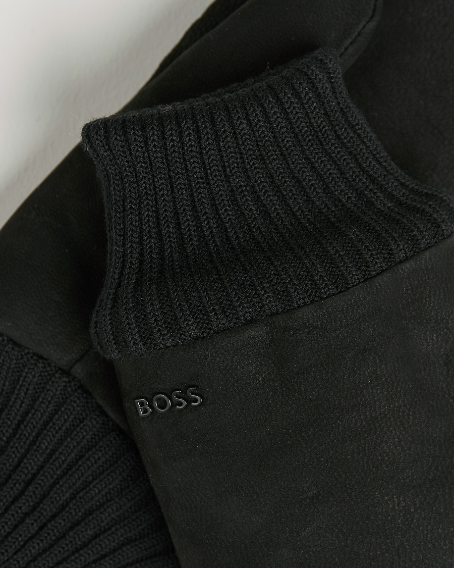 Herre | BOSS | BOSS | Halmor Padded Gloves Black