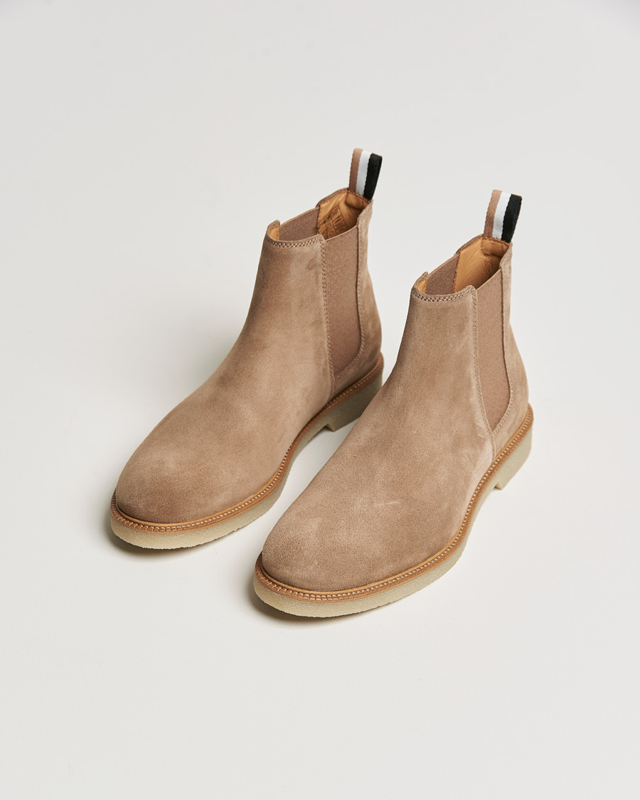 BOSS Suede Chelsea Boots - CareOfCarl.dk