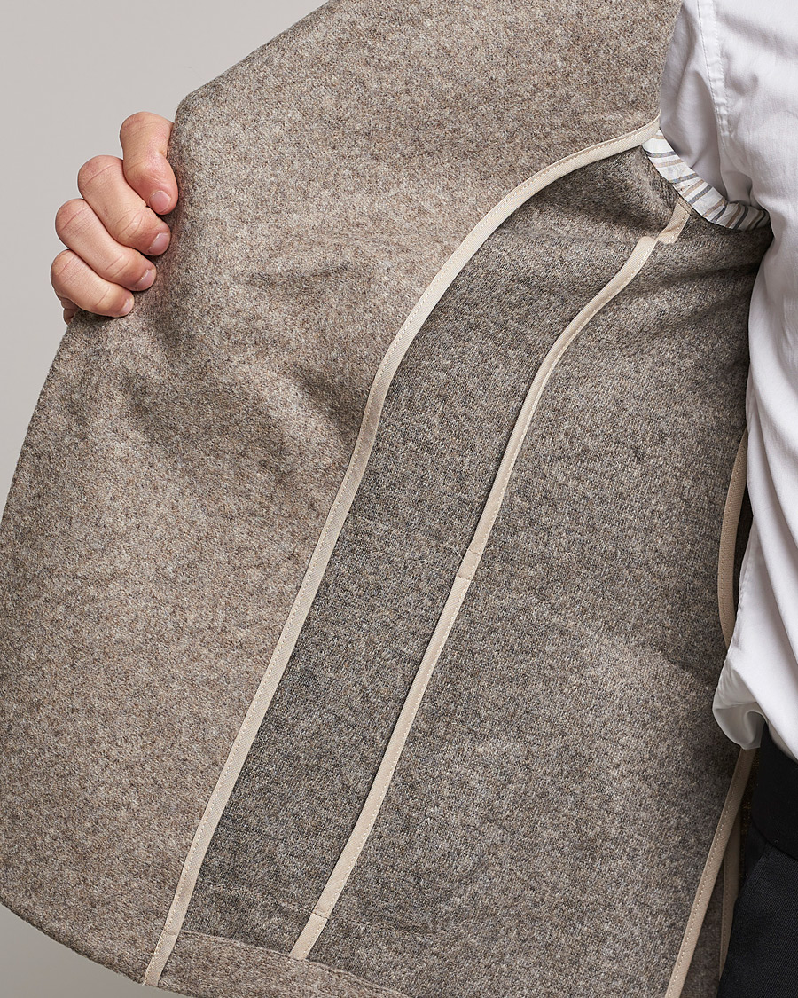 Herre | Blazere & jakker | BOSS BLACK | BOSS Hanry Wool Patch Pocket Blazer Medium Beige