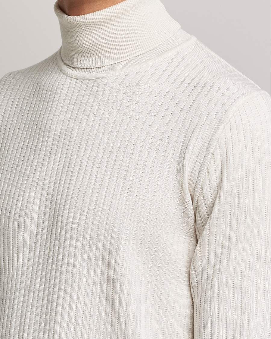 Herre | Trøjer | BOSS BLACK | Lanerio Chunky Structured Polo Open White