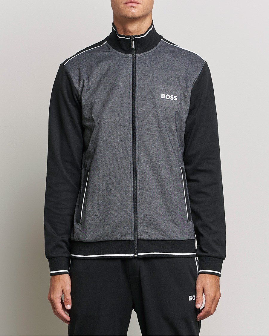 Herre | Trøjer | BOSS BLACK | Tracksuit Full Zip Jacket Black
