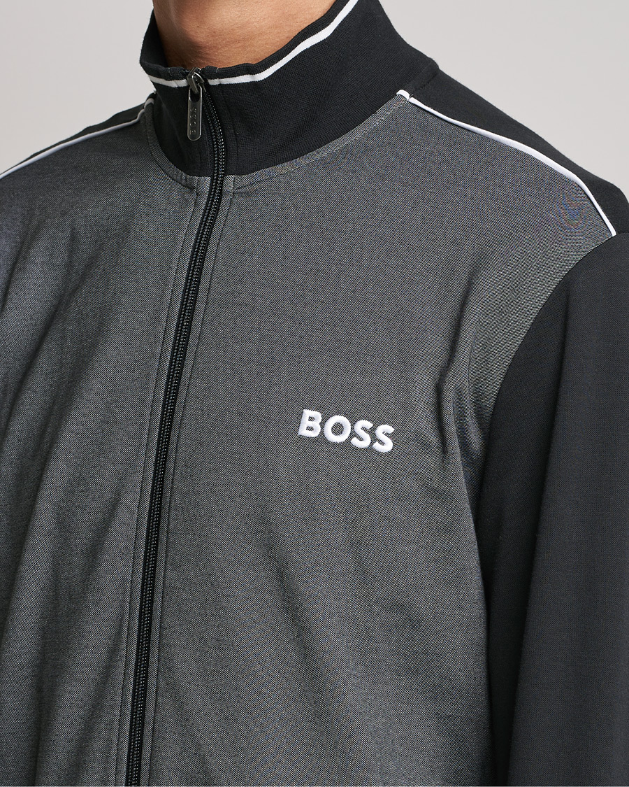 Herre | Trøjer | BOSS BLACK | Tracksuit Full Zip Jacket Black