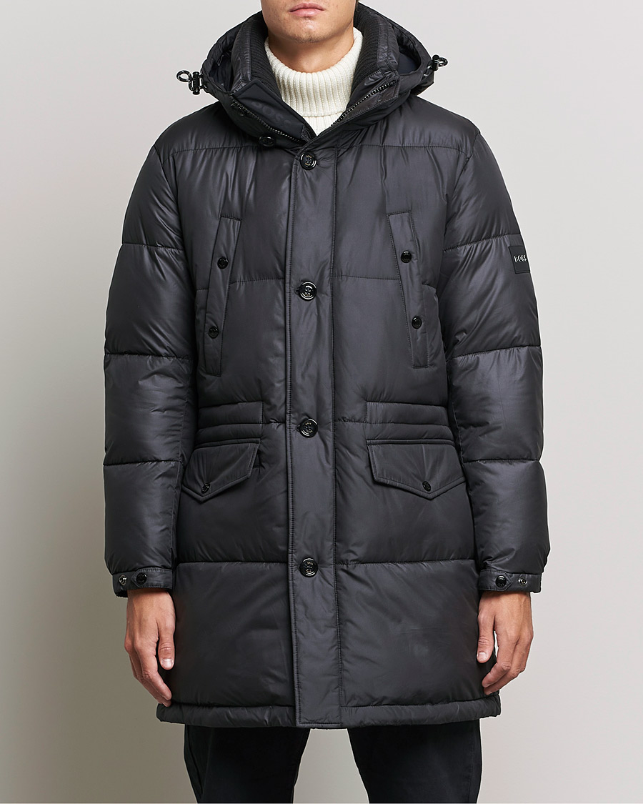 Herre | Jakker | BOSS BLACK | Cian Down Puffer Parka Black