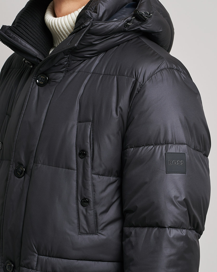 Herre | Jakker | BOSS BLACK | Cian Down Puffer Parka Black