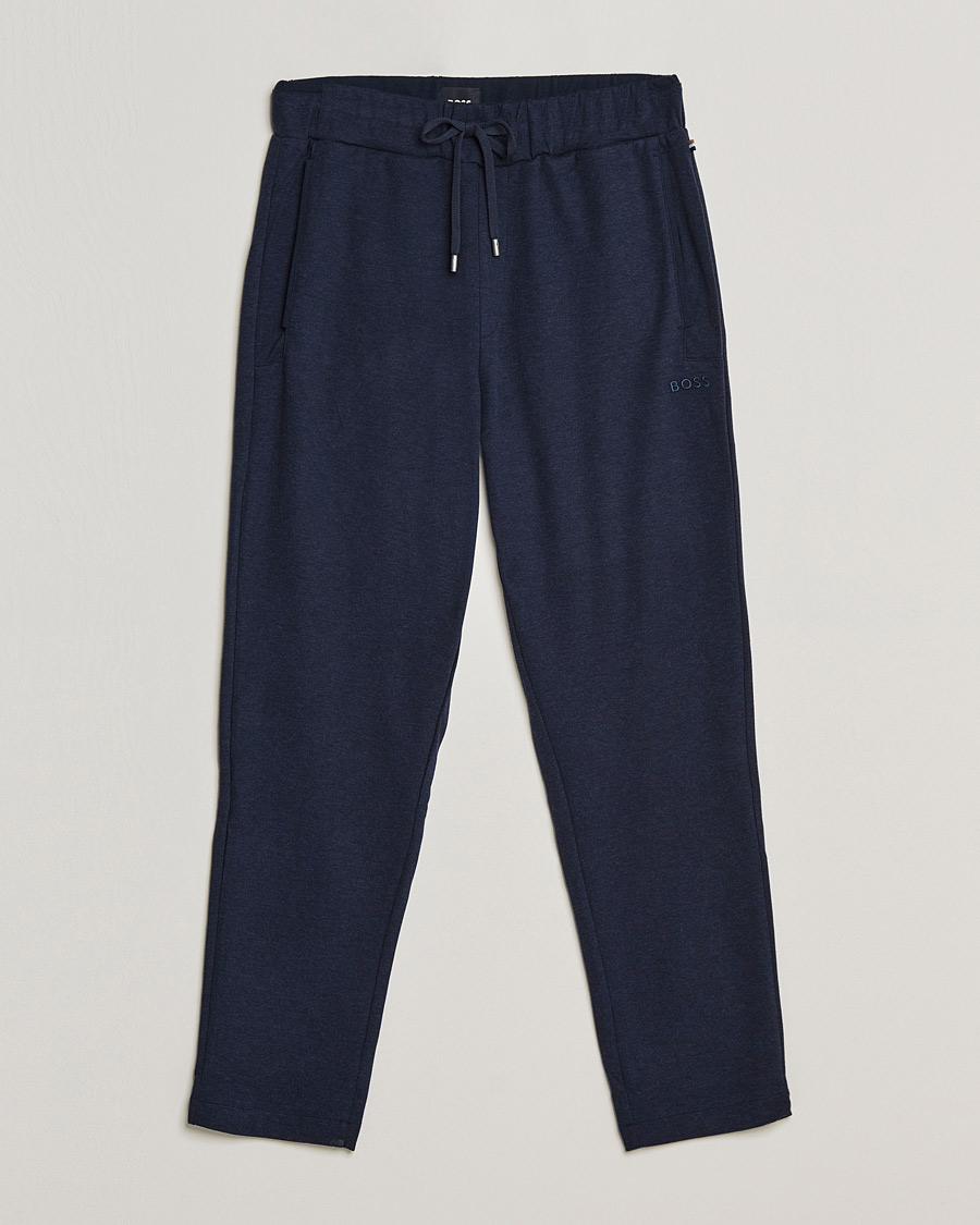 Herre | Bukser | BOSS BLACK | BOSS Cashmere Sweatpants Dark Blue