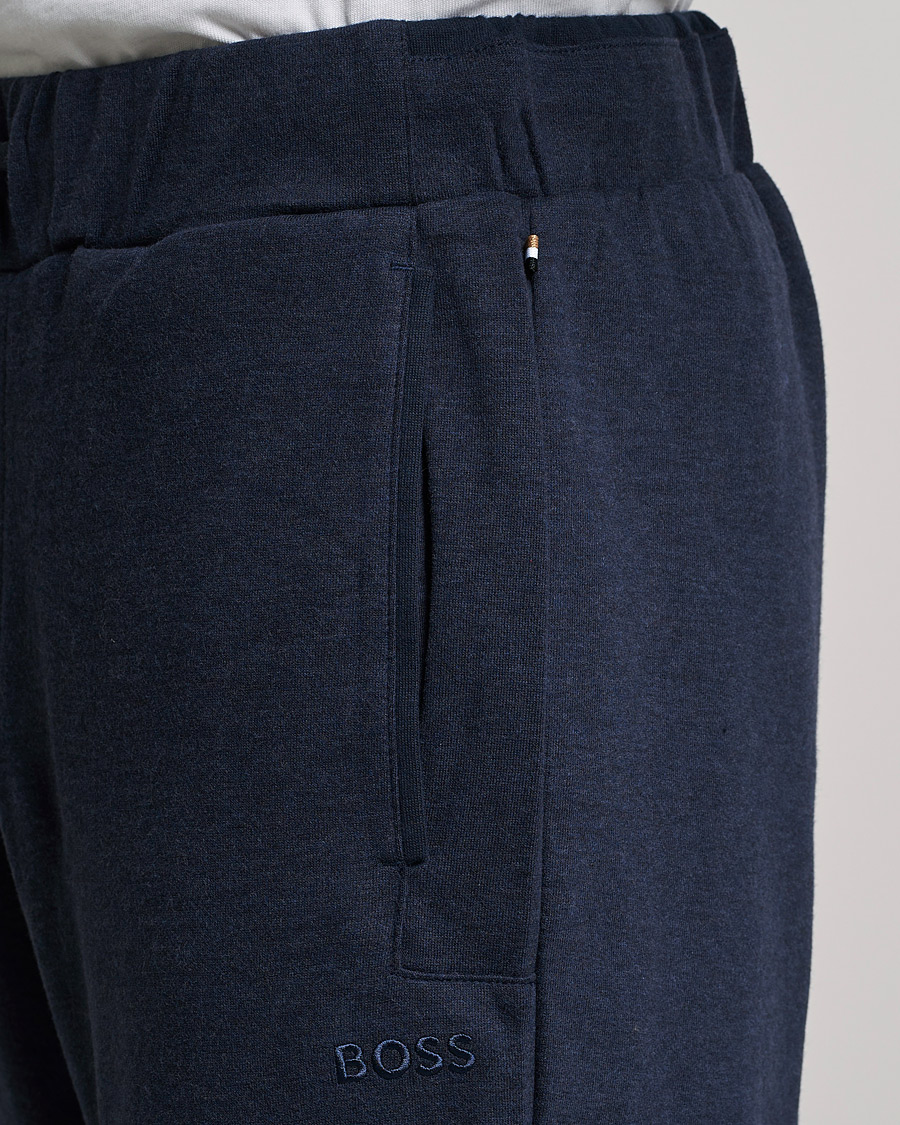 Herre | Bukser | BOSS BLACK | BOSS Cashmere Sweatpants Dark Blue