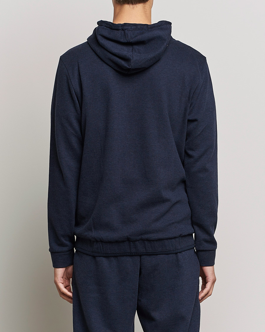 Herre | Trøjer | BOSS BLACK | Cashmere Full Zip Hoodie Dark Blue