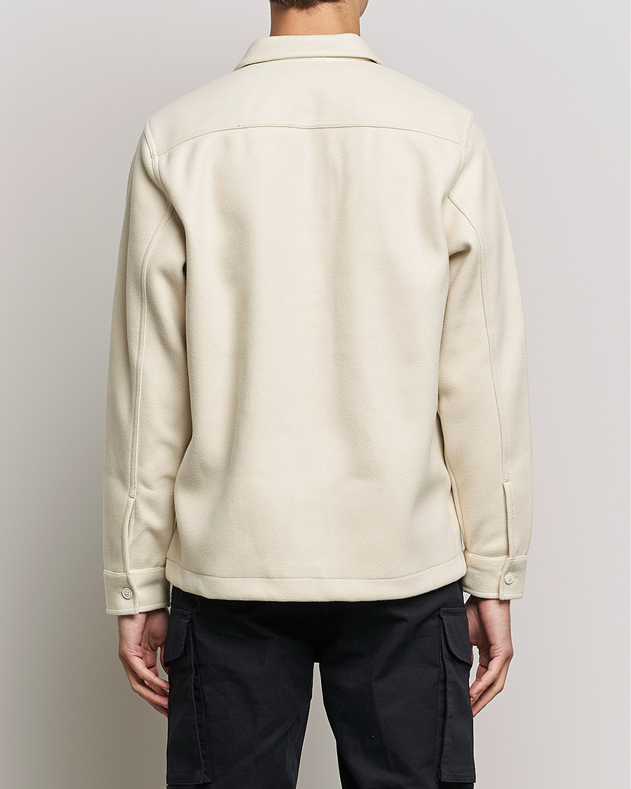 Herre | Skjorter | BOSS ORANGE | Lovvo Pocket Overshirt Open White