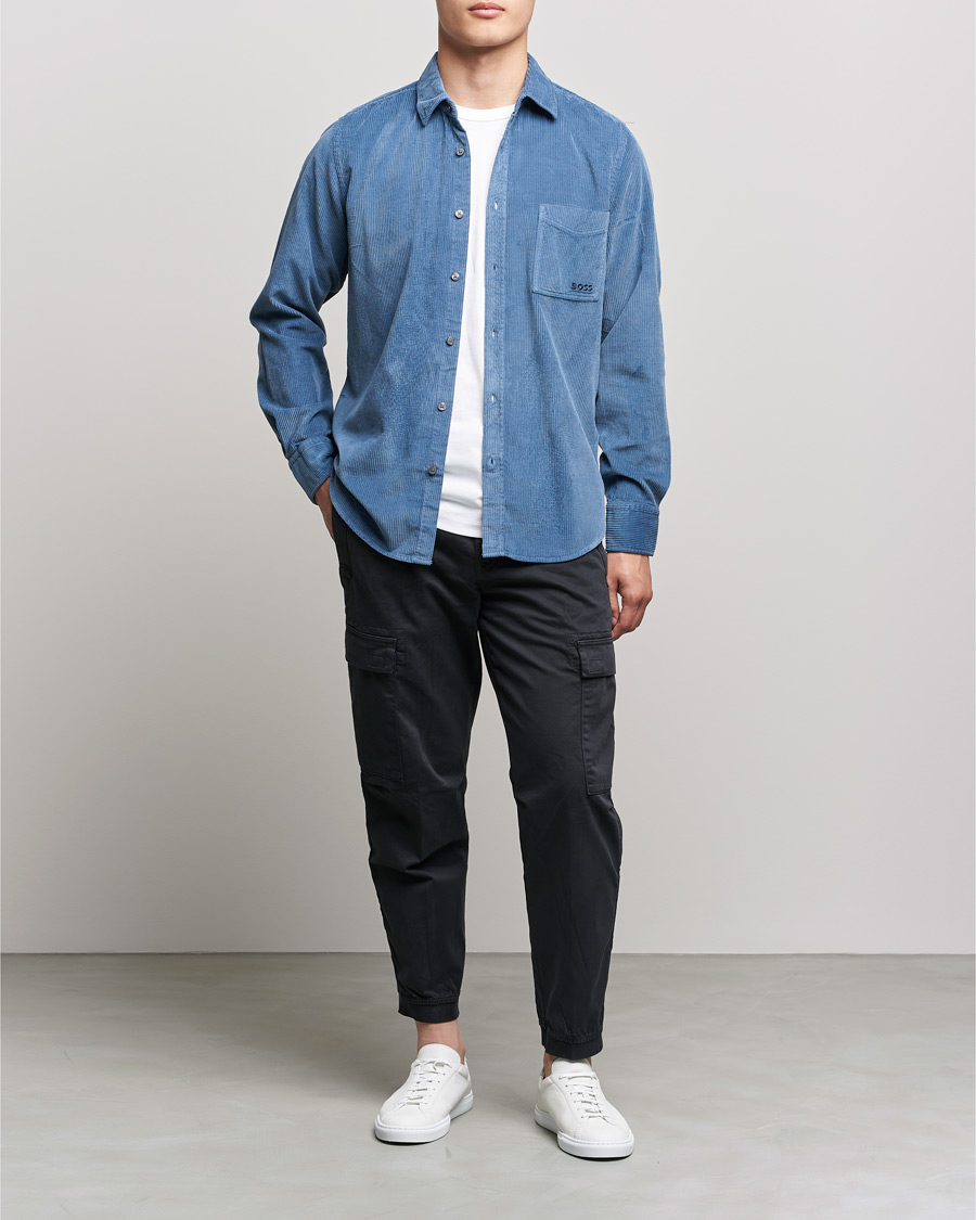 Herre | Bukser | BOSS ORANGE | BOSS Casual Sisla Cargo Pants Black