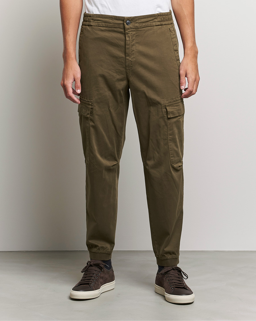 Herre | Bukser | BOSS ORANGE | BOSS Casual Sisla Cargo Pants Dark Green