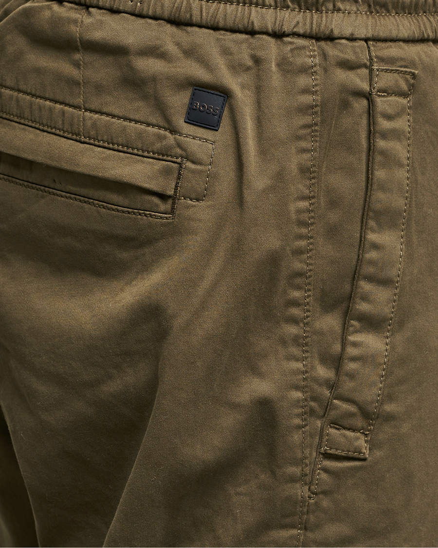 Herre | Bukser | BOSS ORANGE | BOSS Casual Sisla Cargo Pants Dark Green