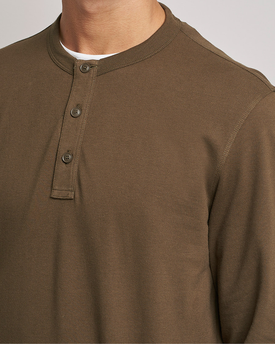 Herre | Trøjer | BOSS ORANGE | Teetwill Henley Dark Green
