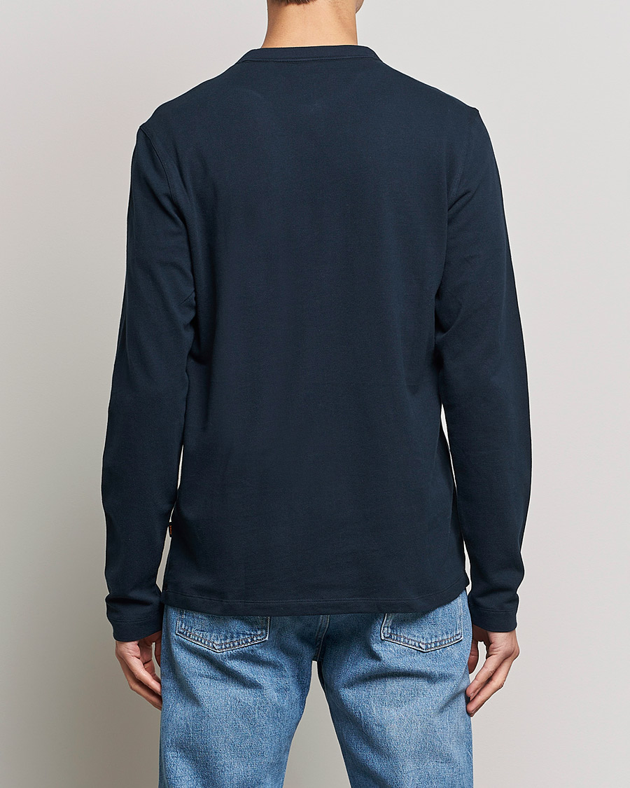Herre | Trøjer | BOSS ORANGE | Teetwill Henley Dark Blue