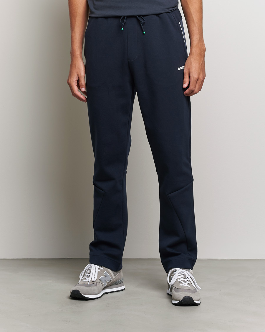 Herre | Bukser | BOSS GREEN | BOSS Athleisure Hadim Sweatpants Dark Blue
