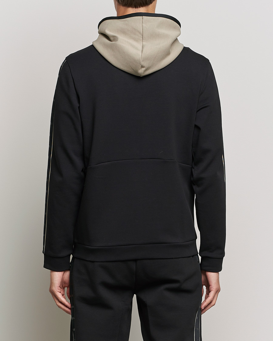 Herre | Trøjer | BOSS GREEN | Saggy Full Zip Hoodie Black