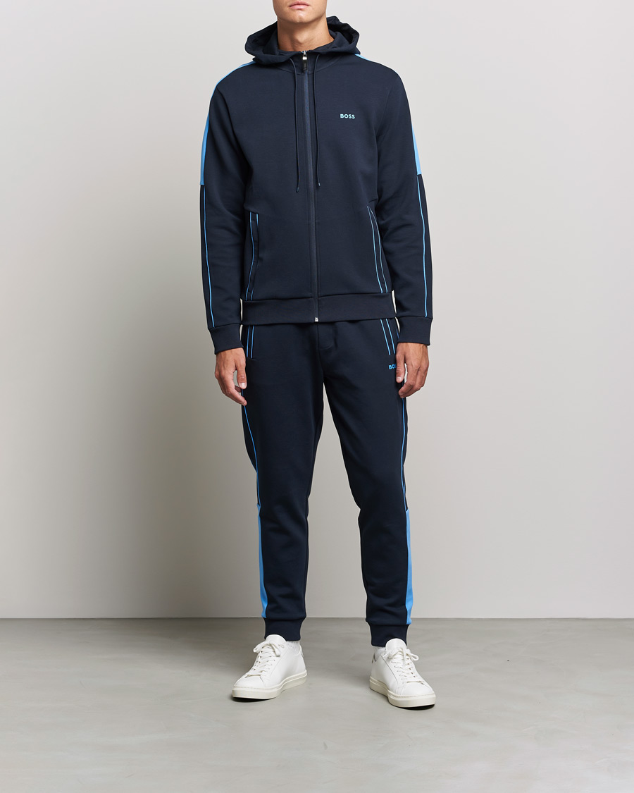 Herre | Bukser | BOSS GREEN | BOSS Athleisure Tracksuit Set Dark Blue