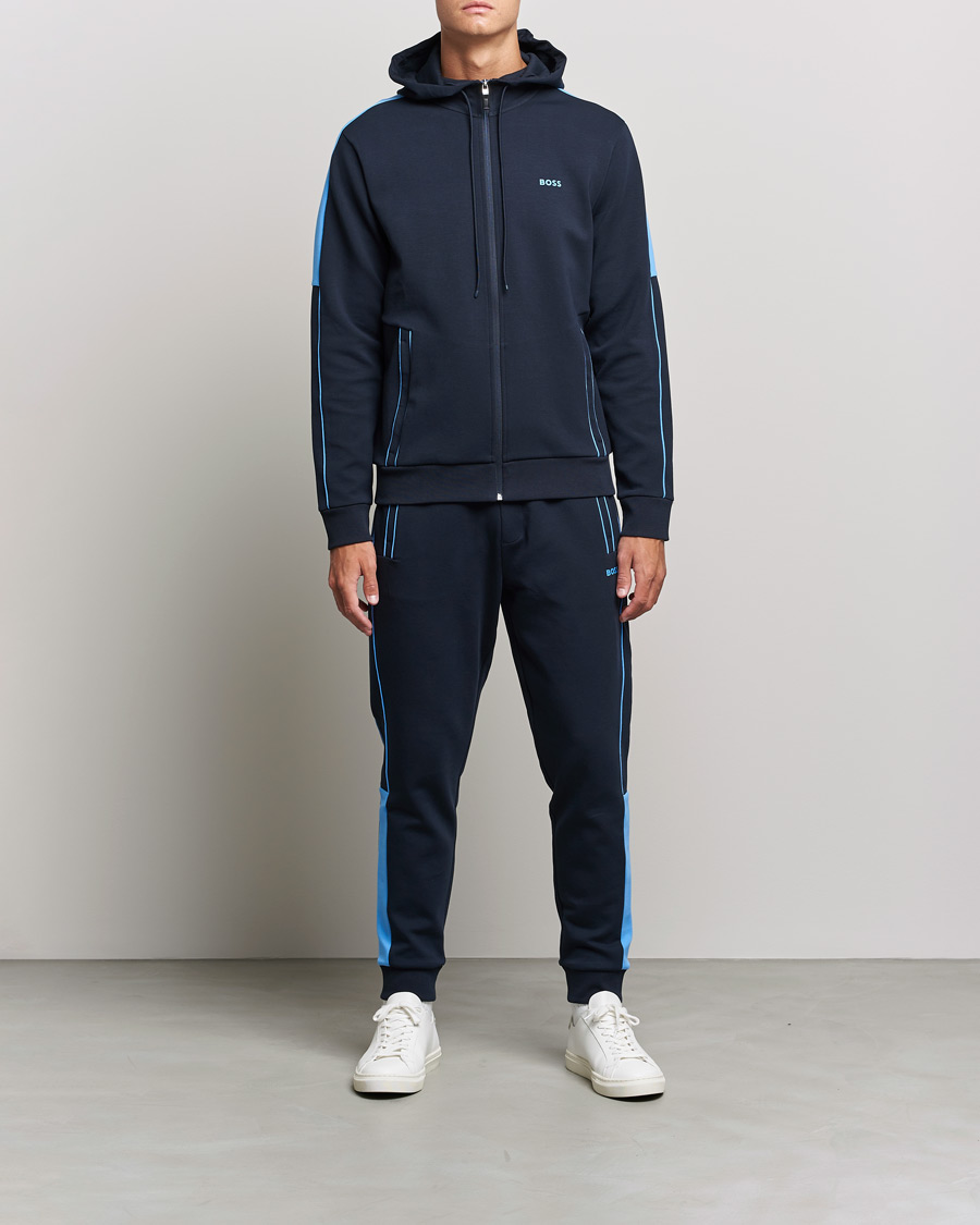 Herre | Bukser | BOSS GREEN | BOSS Athleisure Tracksuit Set Dark Blue