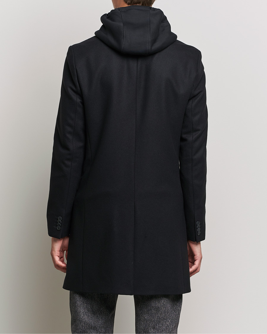 Herre | Jakker | HUGO | Migor Wool Coat Black