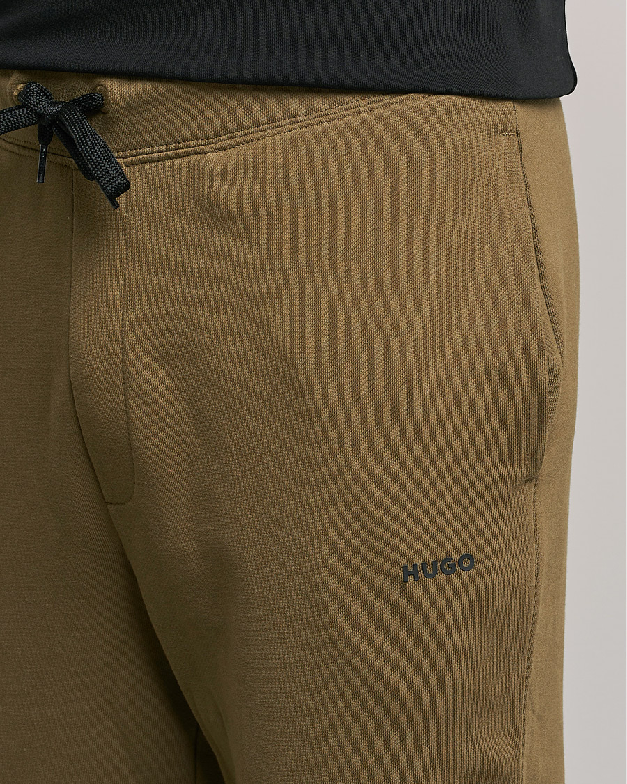 Herre | Bukser | HUGO | Dayote Logo Sweatpants Dark Green