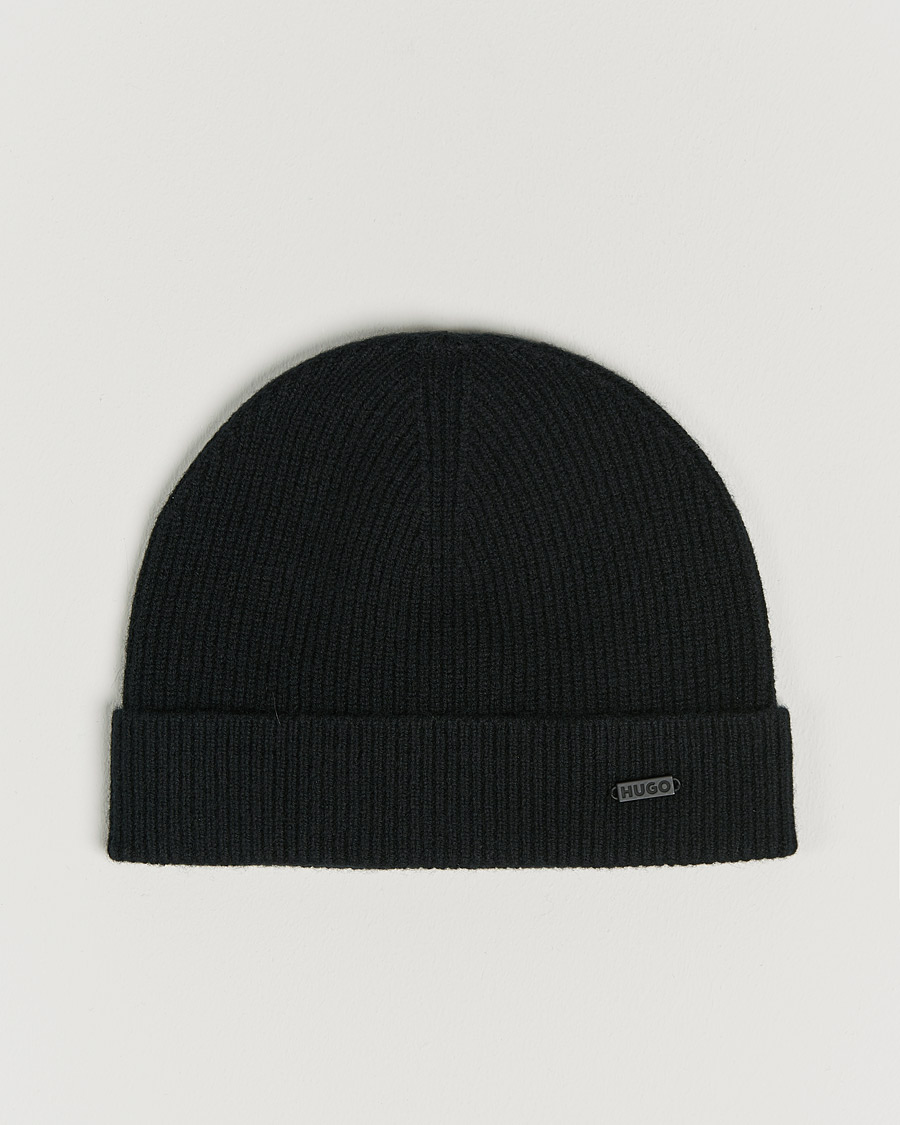 Herre | HUGO Xamir Beanie Black | HUGO | Xamir Beanie Black