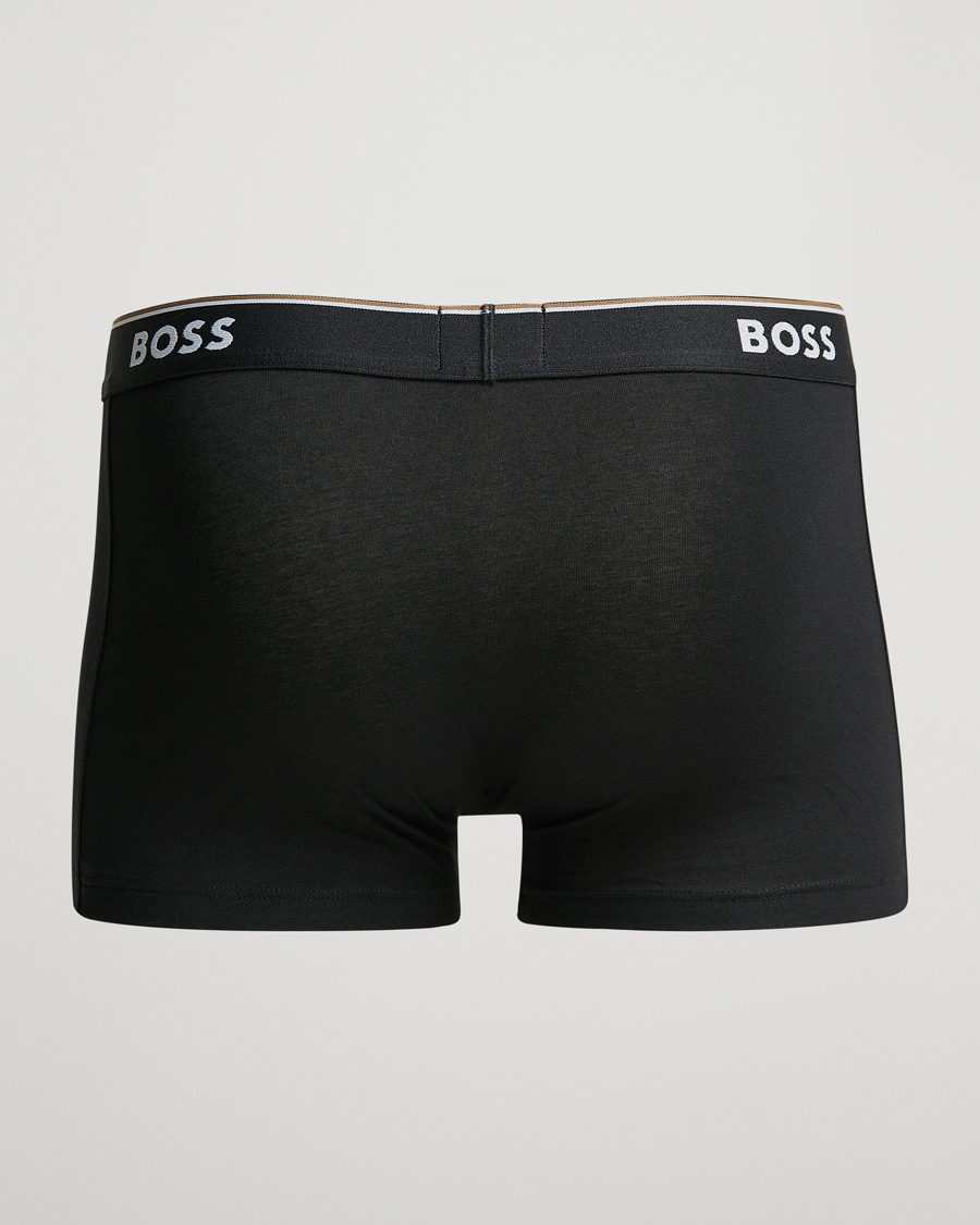Herre | Undertøj | BOSS BLACK | 3-Pack Trunk Boxer Shorts Black