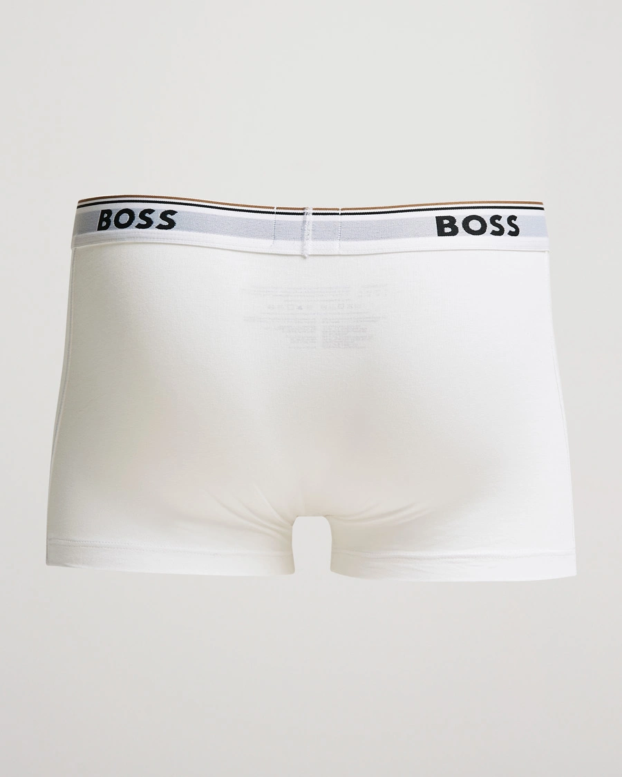 Herre | BOSS | BOSS | 3-Pack Trunk Boxer Shorts White