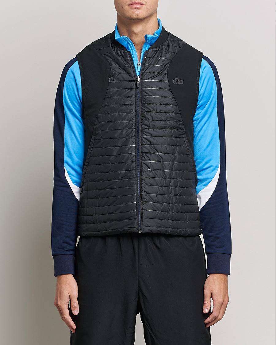 Herre | Jakker | Lacoste Sport | Reversible Performance Vest Black/Blue
